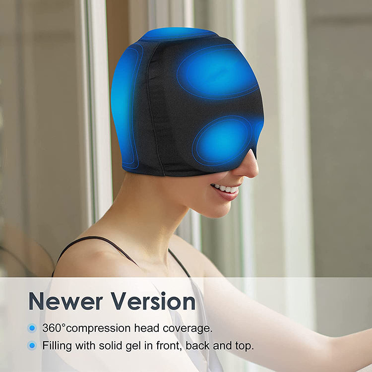 Migraine Relief Hat Ice Pack Headache Relief Gel Eye Mask Migraine Relief Hat Ice Pack Headache Relief Gel Eye Mask